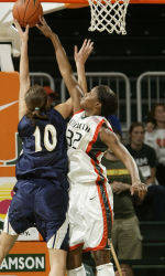 Hurricanes Fall 60-55 at Michigan
