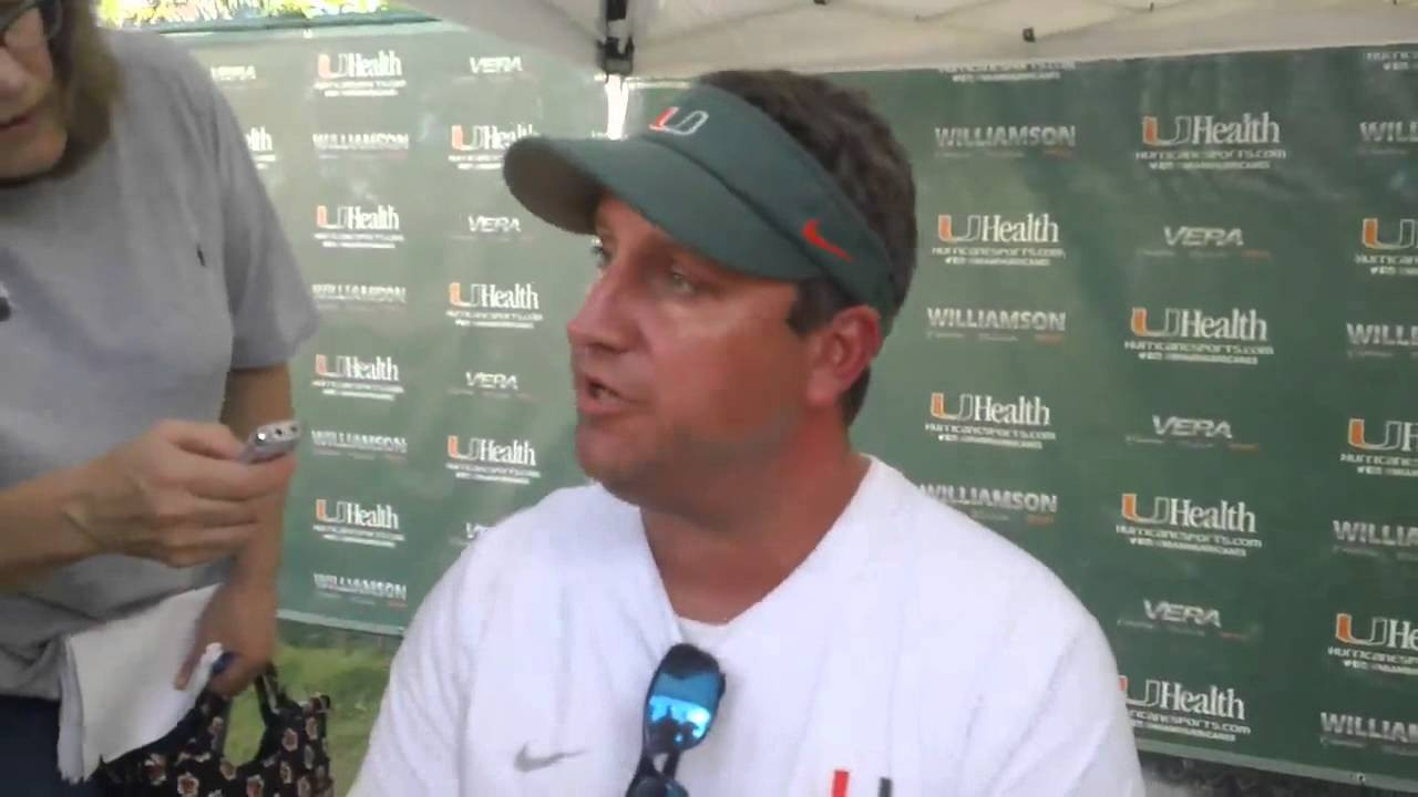 Mark D'Onofrio #CanesCamp - Aug. 13 2013