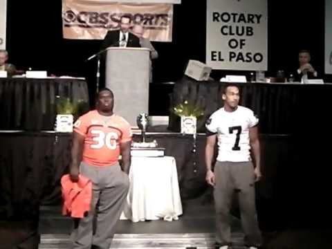 12/30/10 - Miami/Notre Dame Offensive Starters Meet