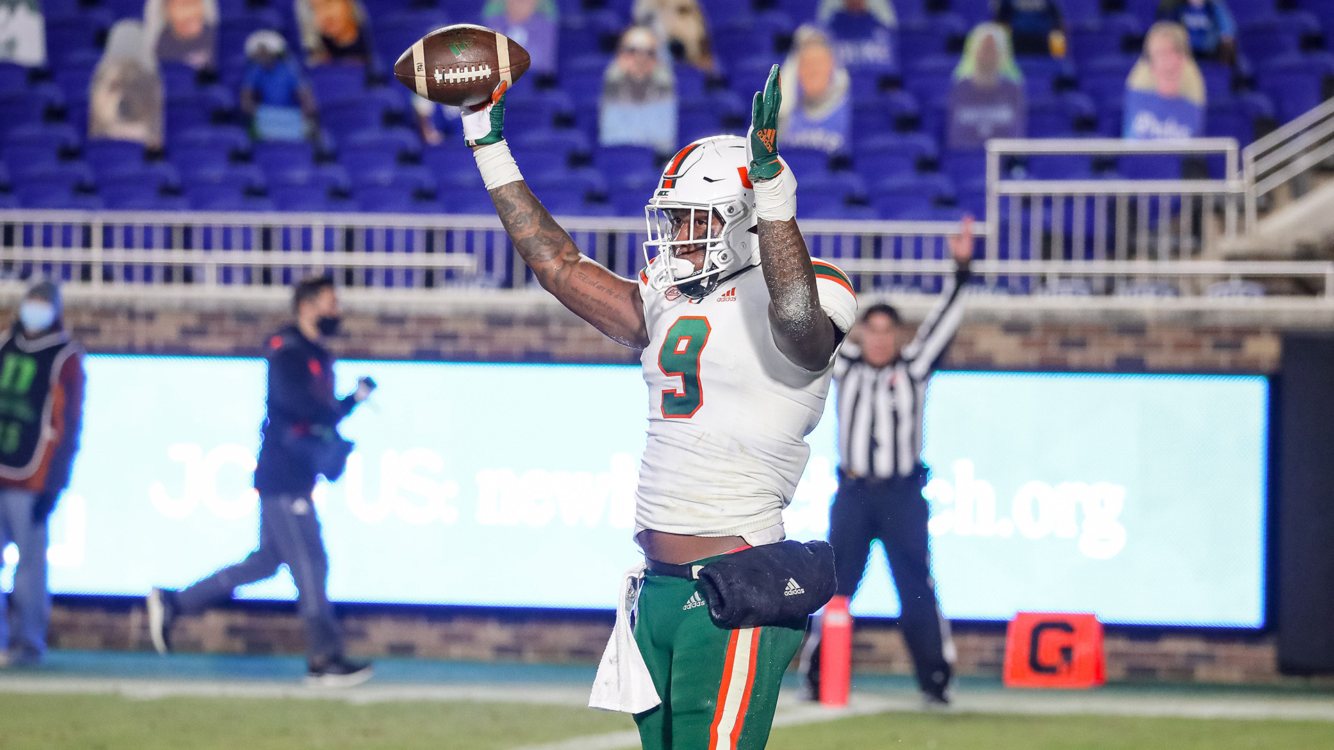 No. 9 Canes Demolish Duke, 48-0