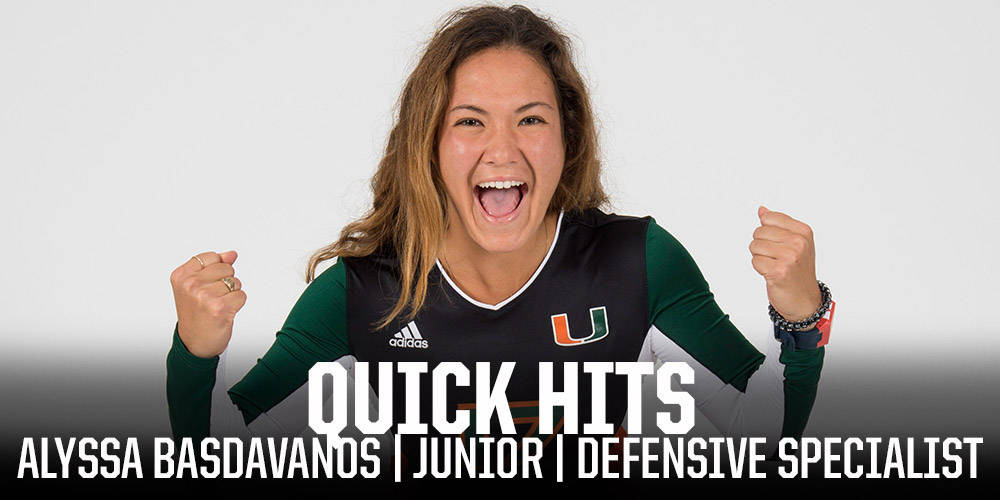 Quick Hits with Alyssa Basdavanos