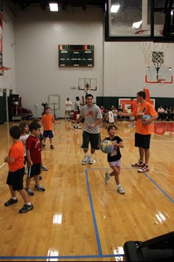 Jim Larranaga &acirc;?oeBack to School&acirc;?? Basketball Clinic