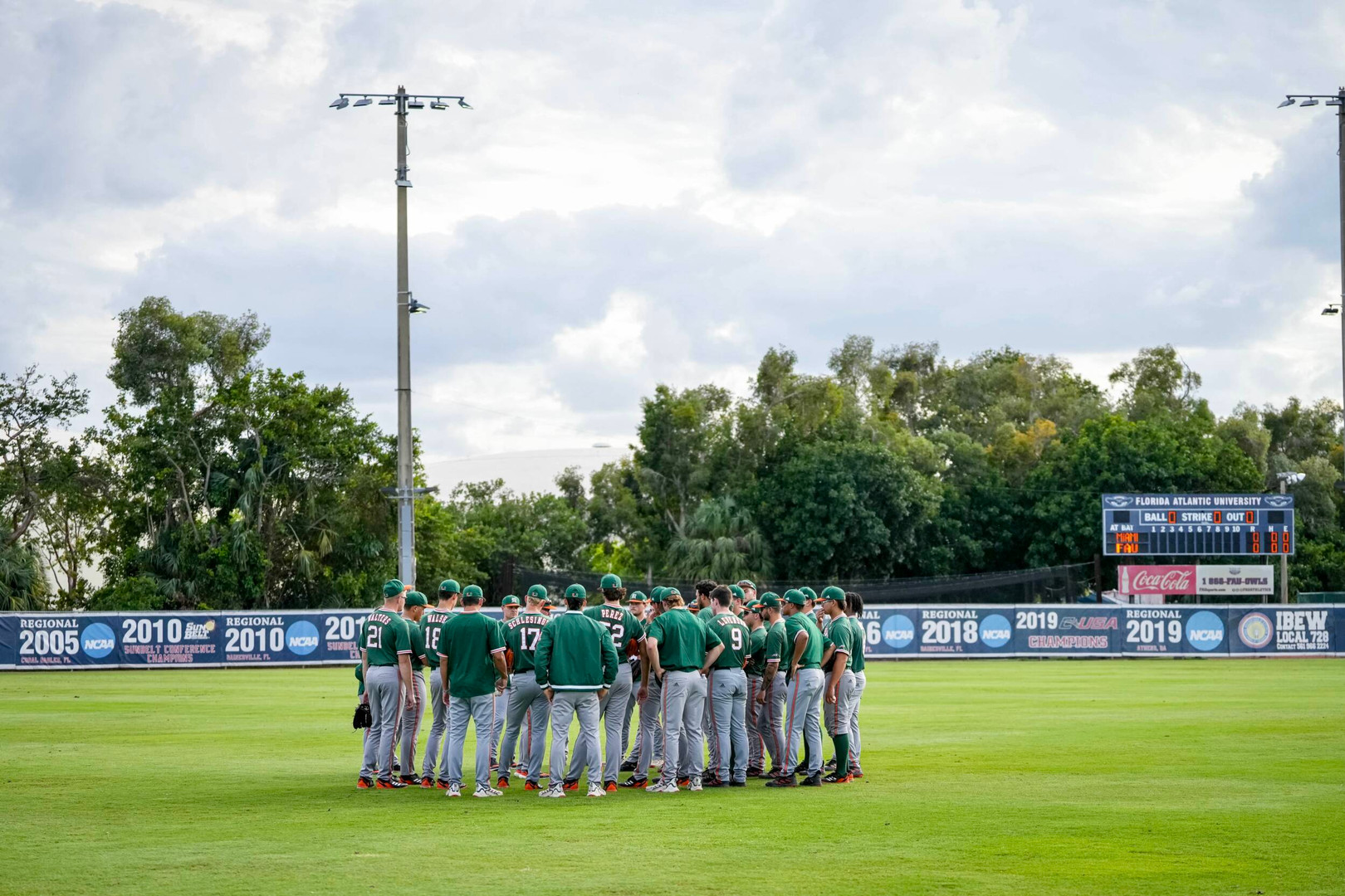 No. 17 Miami Comes Up Short at FAU in Extra Innings