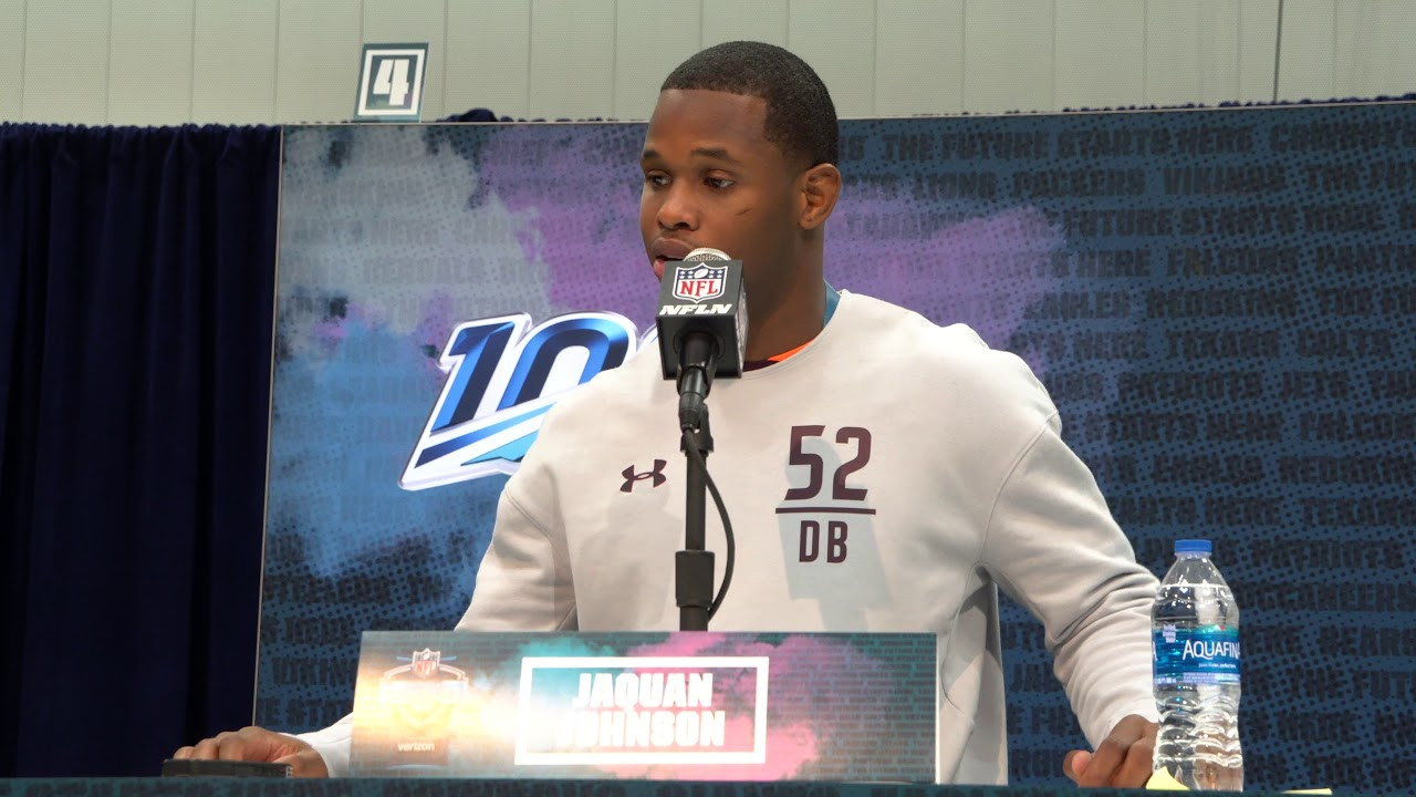 NFL Combine | Jaquan Johnson Media Availability | 3.3.19