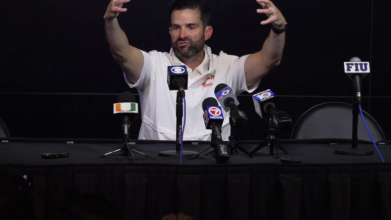 Manny Diaz | Postgame Presser | 11.23.19