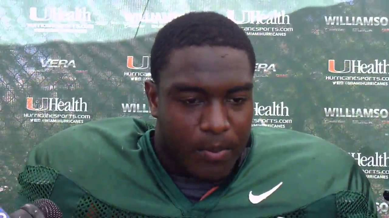 Tyriq McCord #CanesCamp - Aug. 14 2013