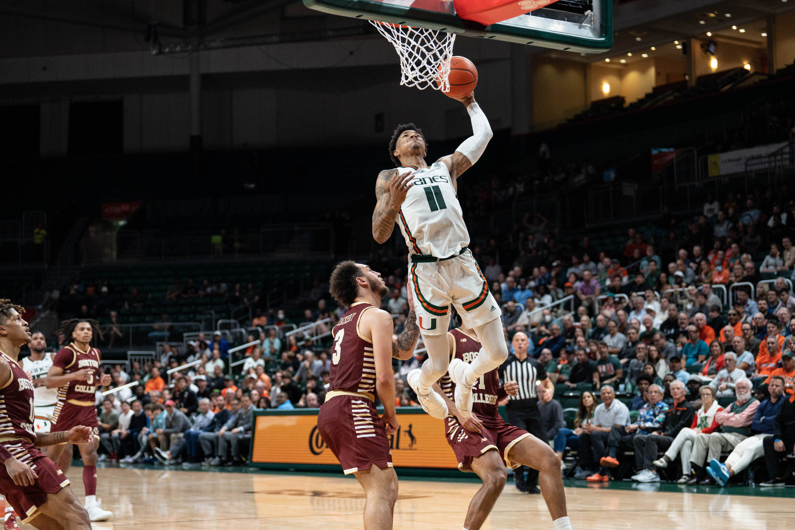 MBB Tops Boston College, 88-72