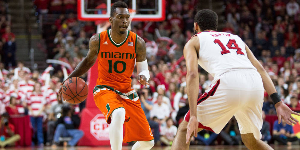 Canes Fall Short at NC State, 85-69