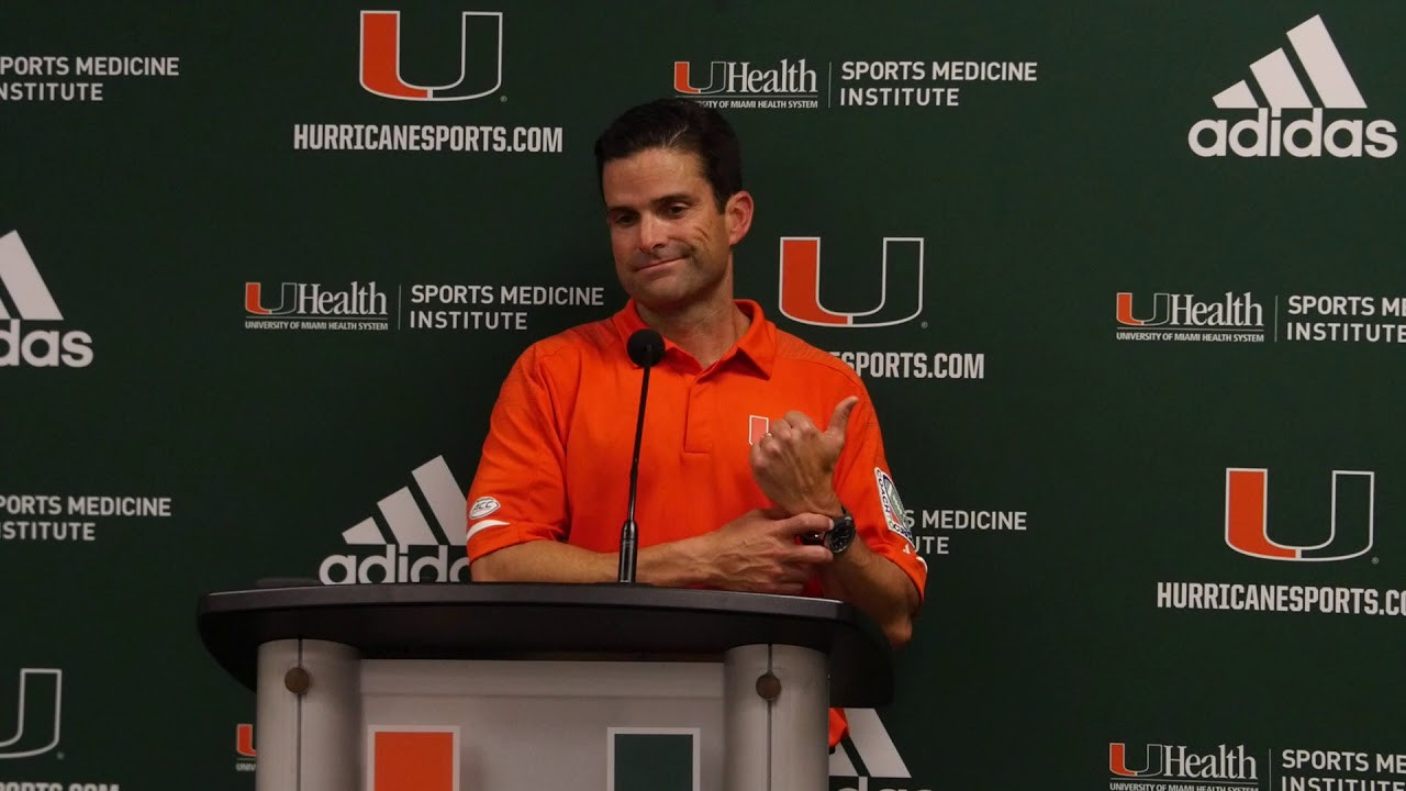 Manny Diaz | Post Game Presser | 9.27.18