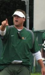 Canes Conclude Second Session of First Two-a-Day Practice