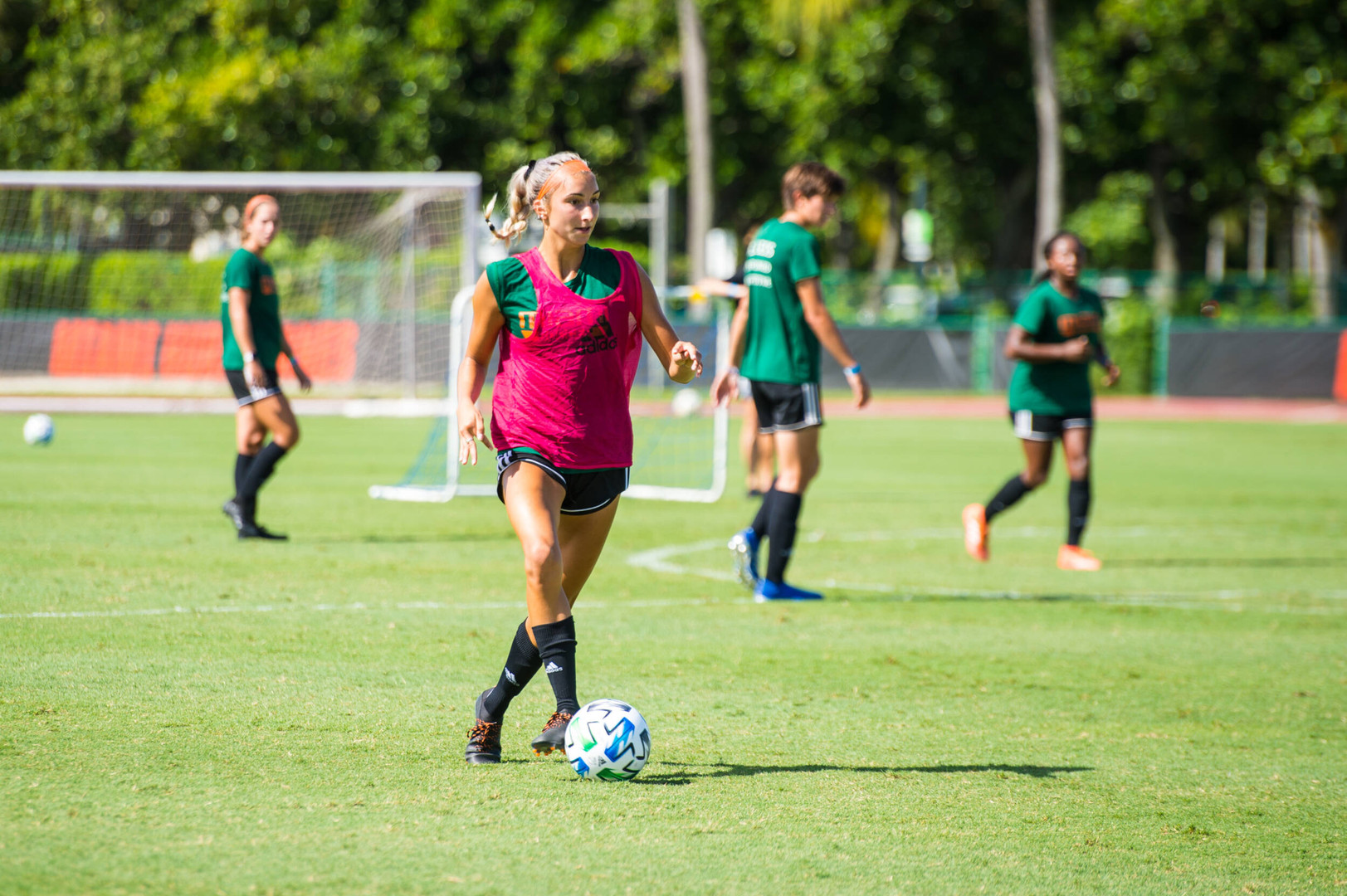 Photos: Canes Soccer Practice