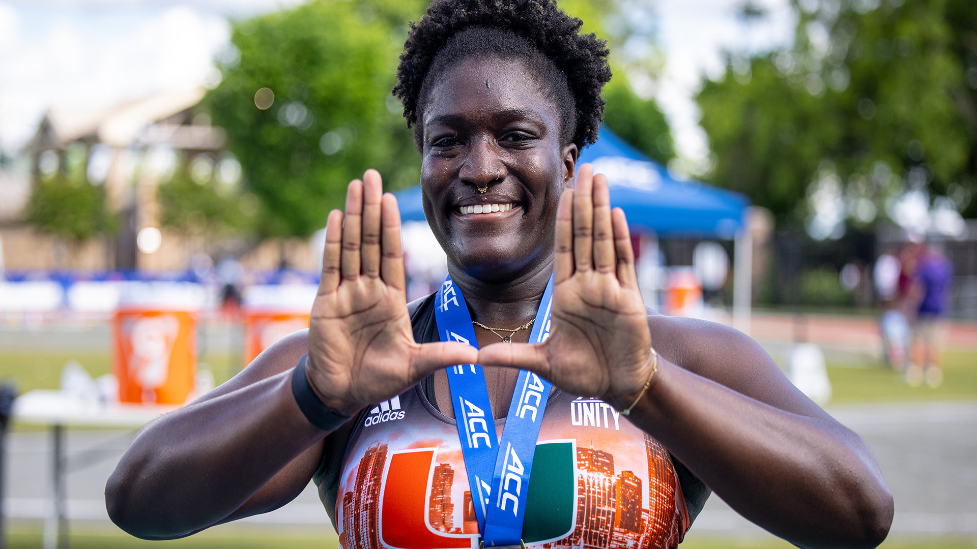 Ajagbe Breaks Own School Record on Day 2 of NCAAs