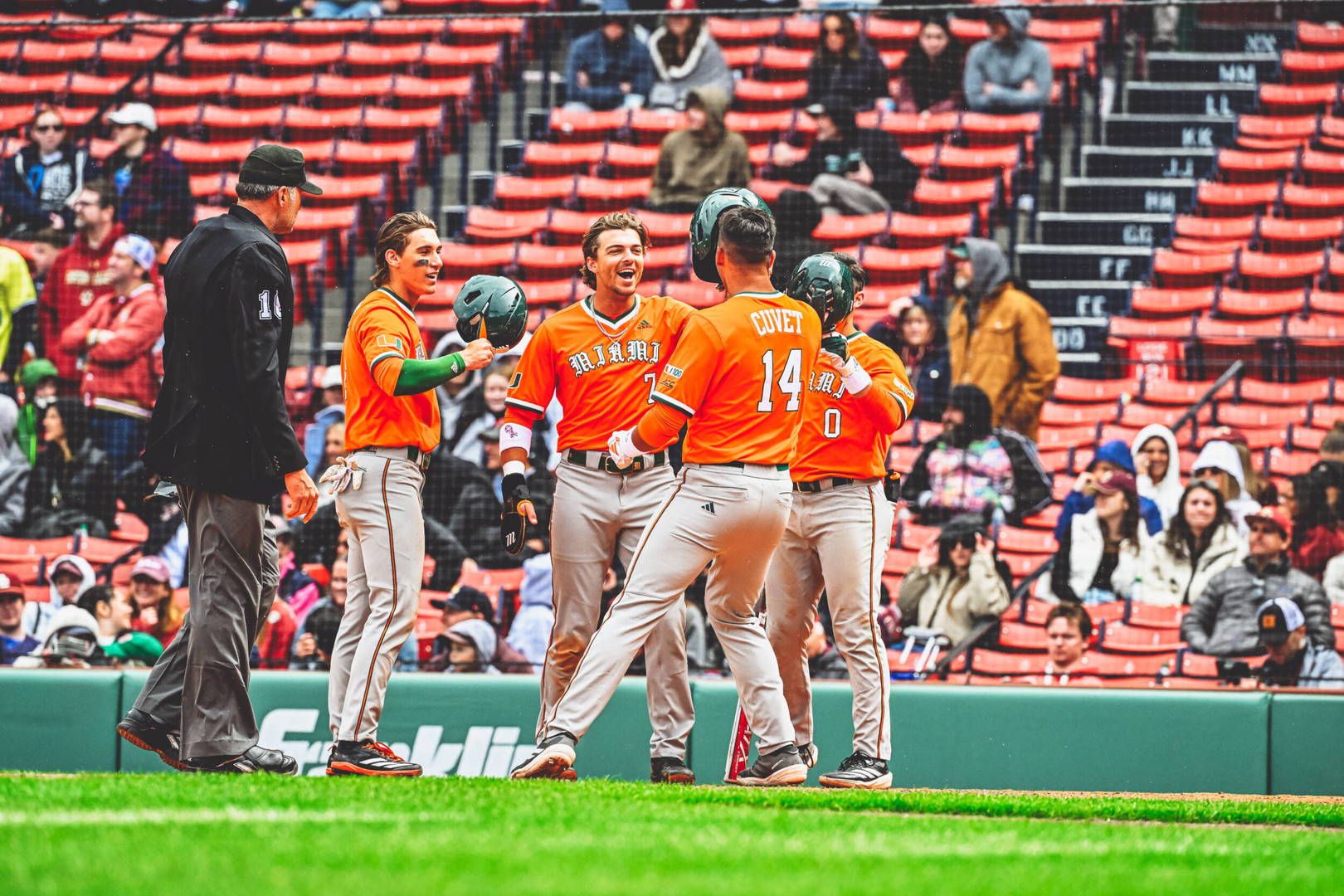 Hurricanes Secure Series Sweep Over Boston College at Historic Fenway Park