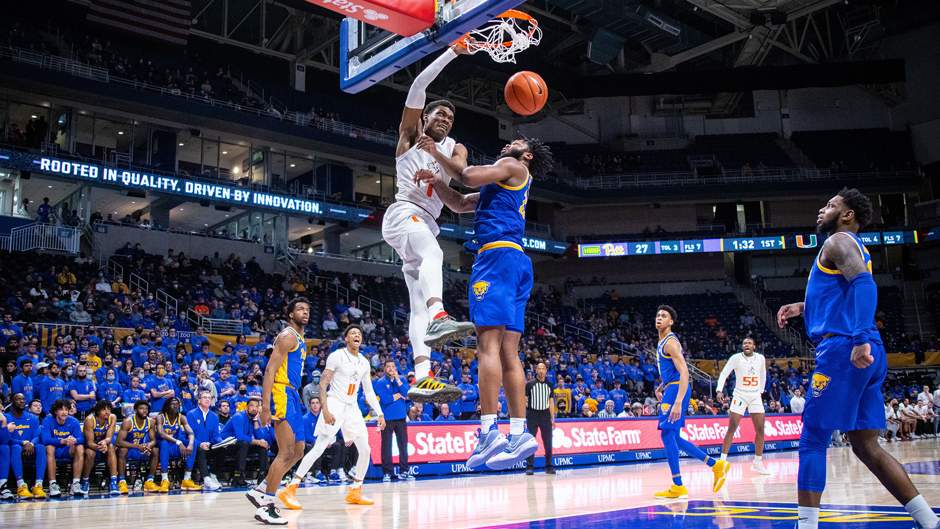 MBB Rolls to 85-64 Road Win at Pittsburgh