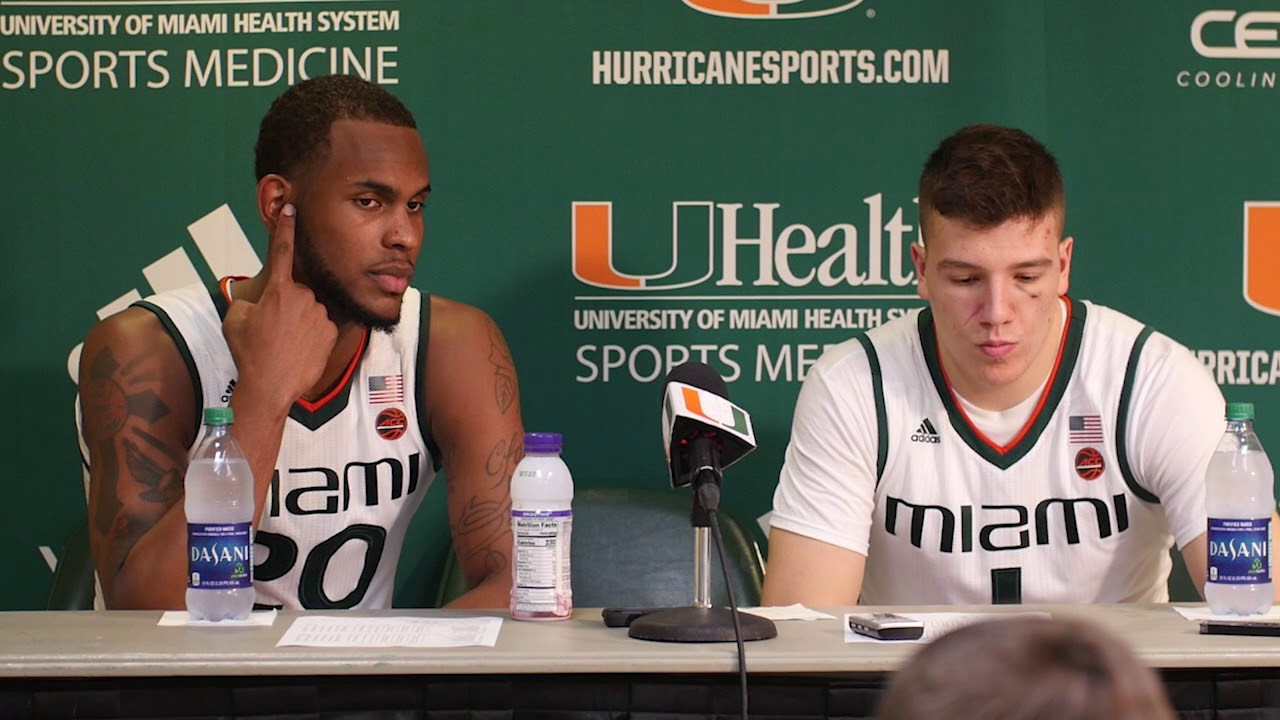 Dewan Huell and Dejan Vasiljevic | Postgame Presser vs. Navy | 11.12.17
