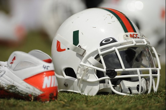 The University of Miami Hurricanes meet the Ohio State Buckeyes at Sun Life Stadium on September 17, 2011 in the Canes home opener.  Photos by Steven...