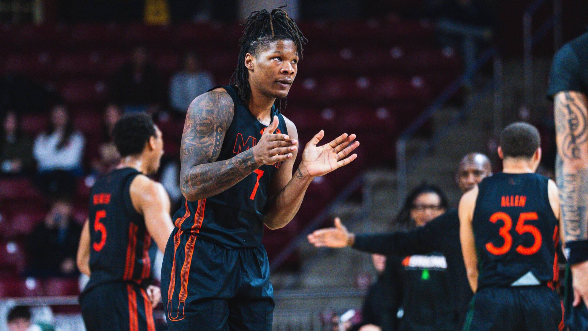 Hurricanes Earn 74-68 Victory at Boston College