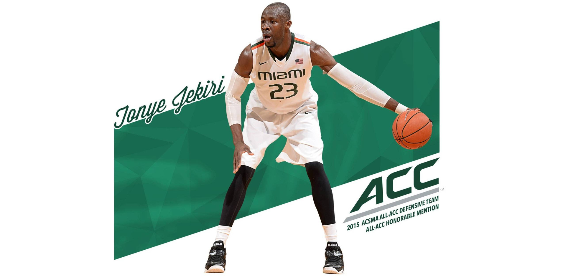 Jekiri Named to ACSMA All-ACC Defensive Team