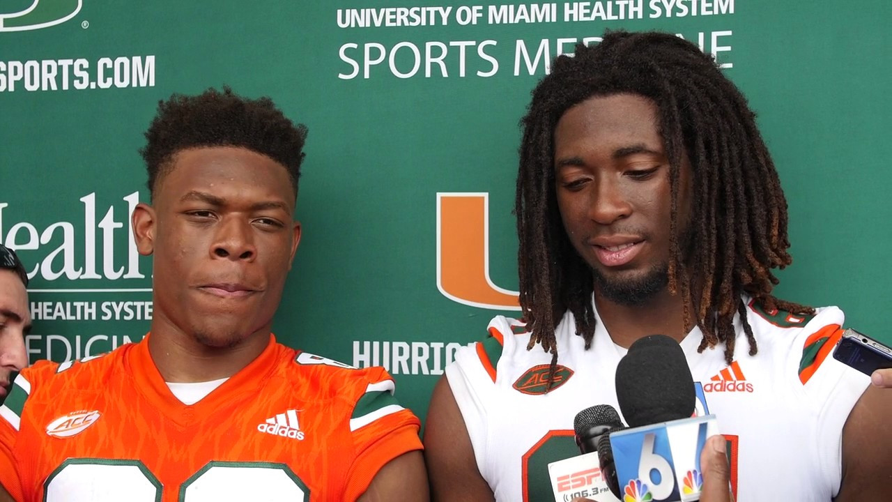 Ahmmon Richards & Darrell Langham | Post Scrimmage Presser | 4.22.17