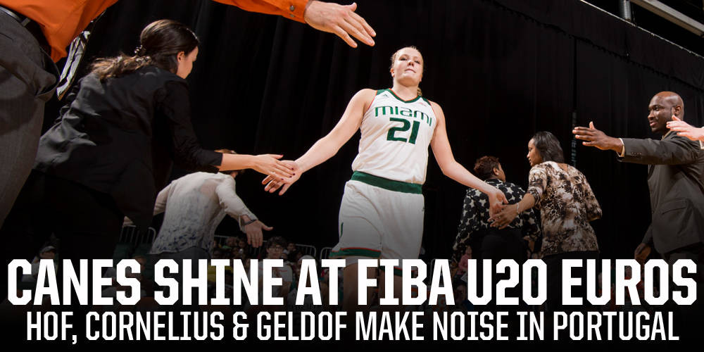 @CanesWBB Trio Impresses at FIBA U20 Euros