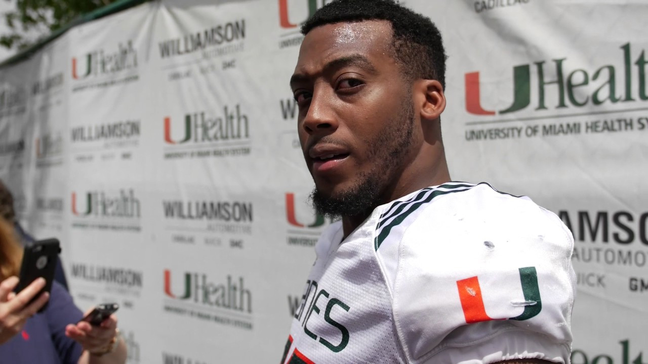 Darrion Owens | Spring Practice Presser | 4.11.2017