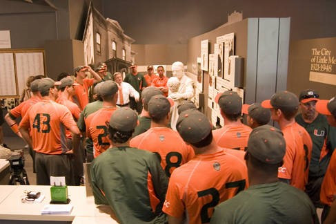 2008 Miami Hurricanes Baseball Team at the College World Series