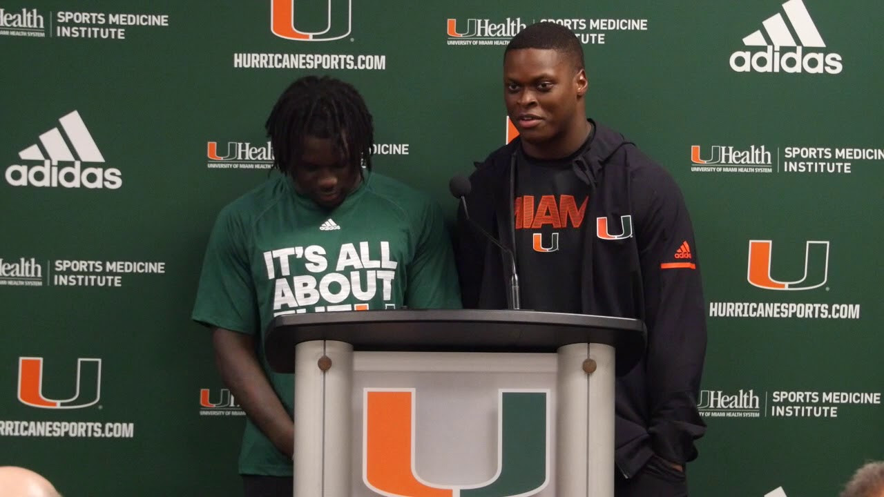 Trajan Bandy and Shaquille Quarterman | Postgame Presser | 9.8.18