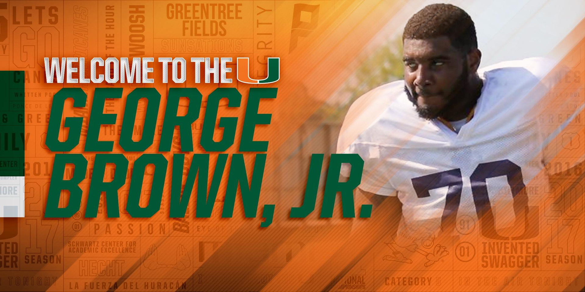 Miami Football Adds LSU Transfer Brown, Jr.