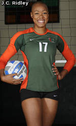 Canes Volleyball: Can U Dig It with Christine Williamson