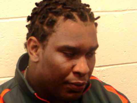 9/23/10 - Pitt Postgame Orlando Franklin