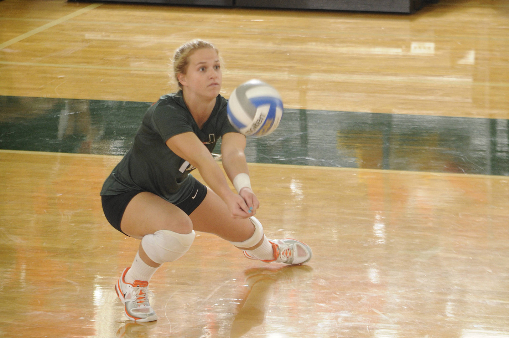 First-Place Volleyball Hits Road