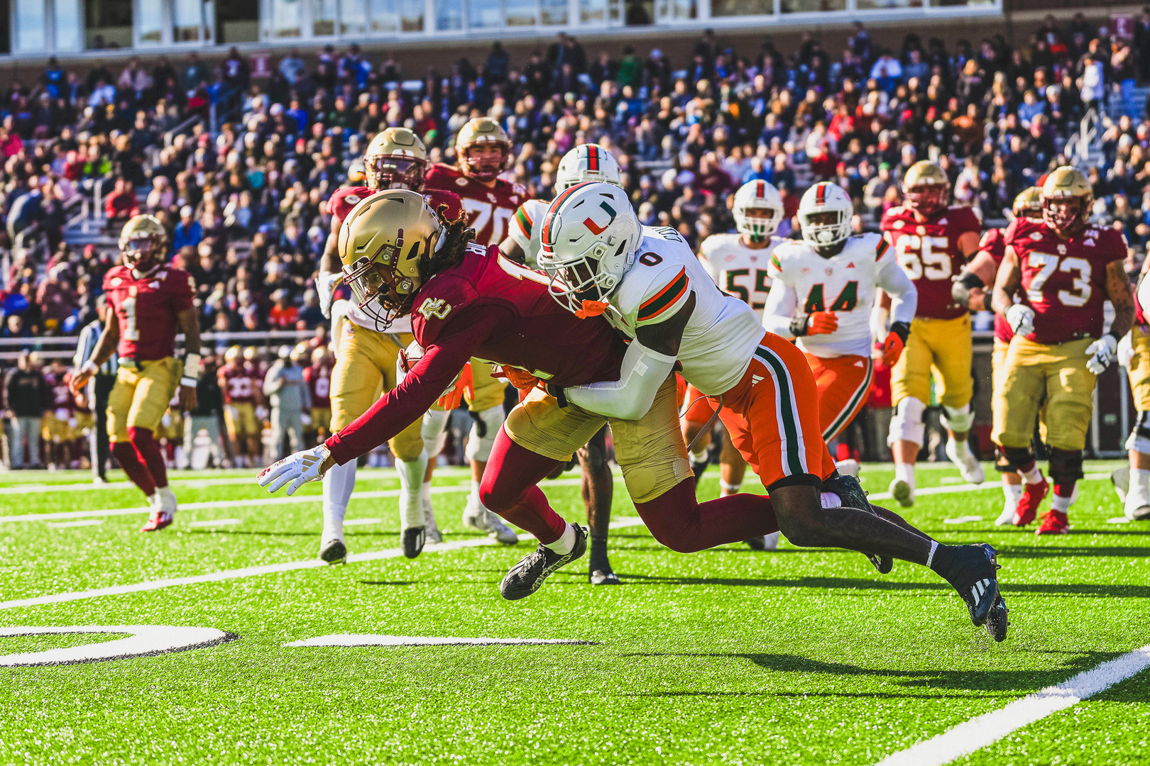 Canes Rout Eagles to Close Regular Season