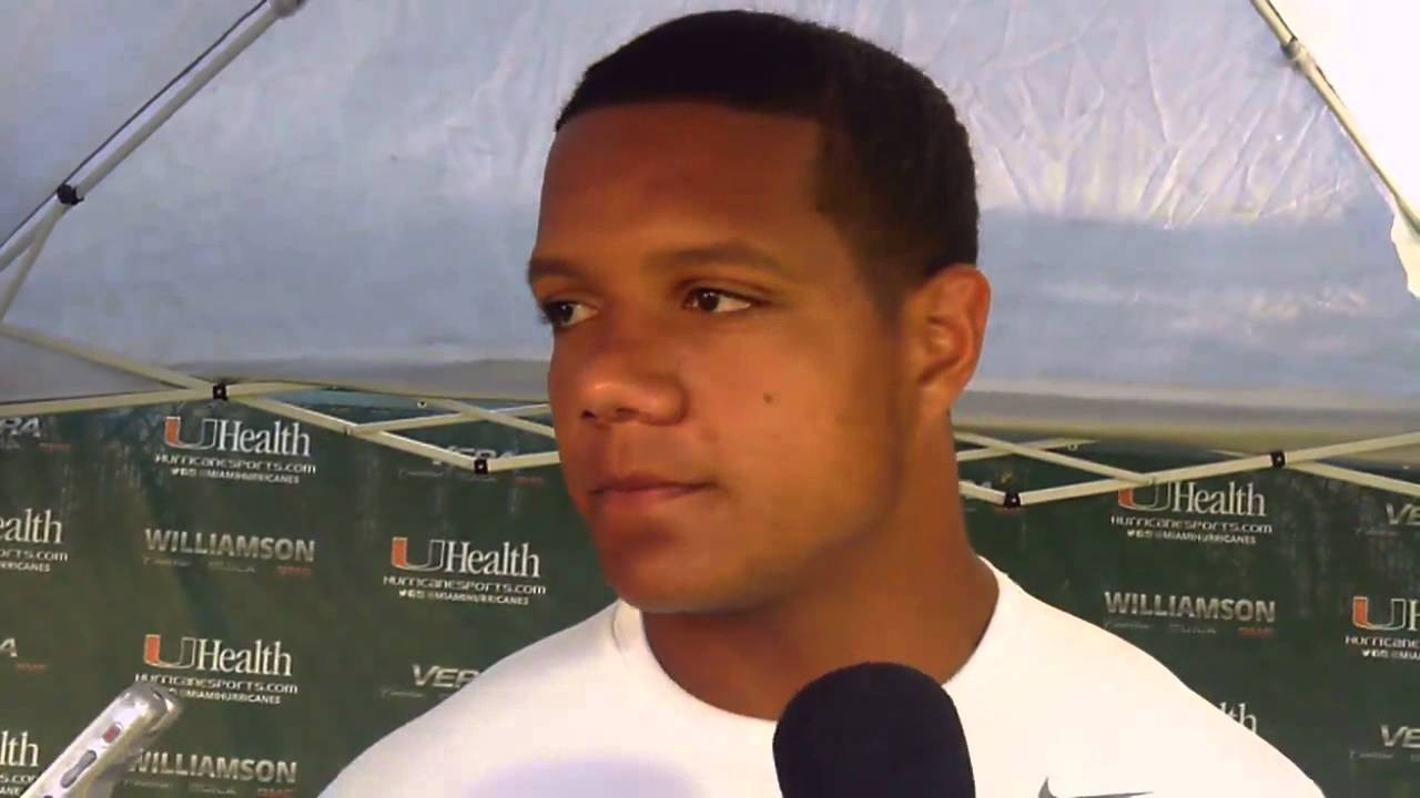 Stephen Morris #CanesCamp - Aug. 13 2013