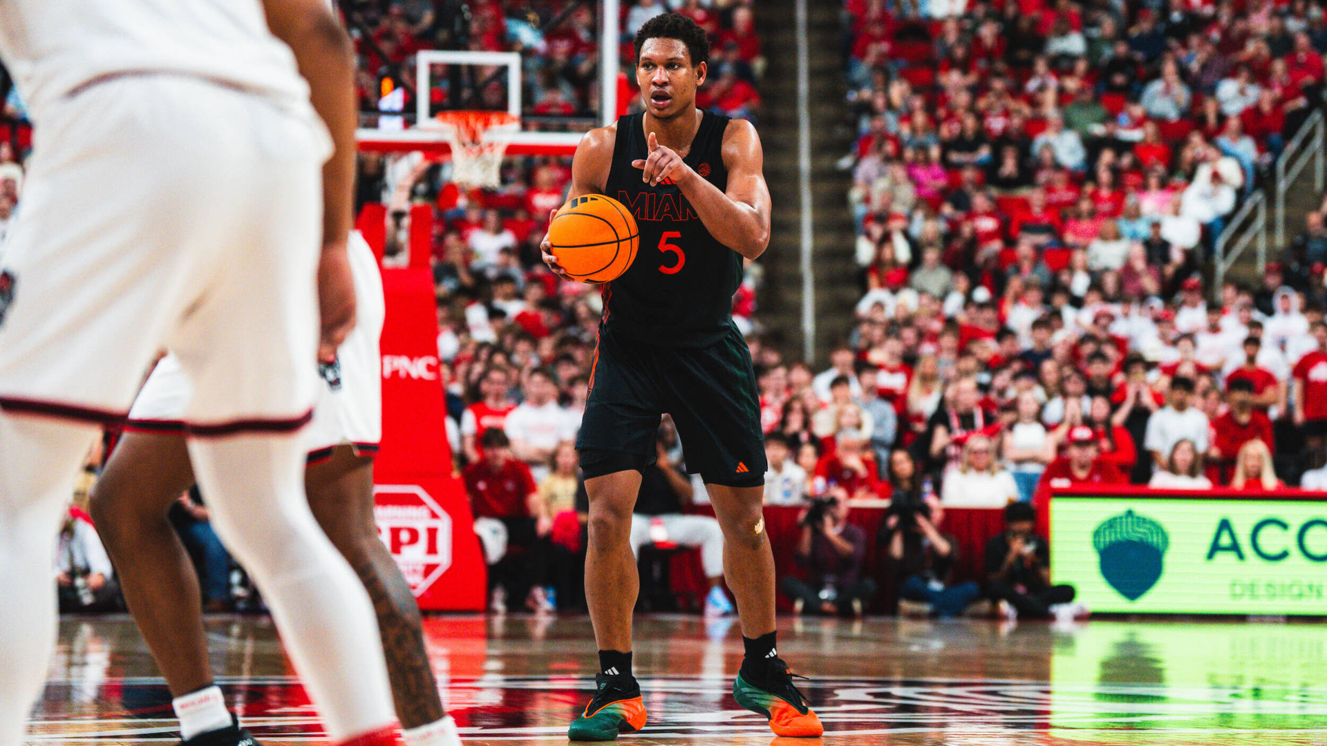 Last Minute Run Propels Miami Past NC State, 77-76