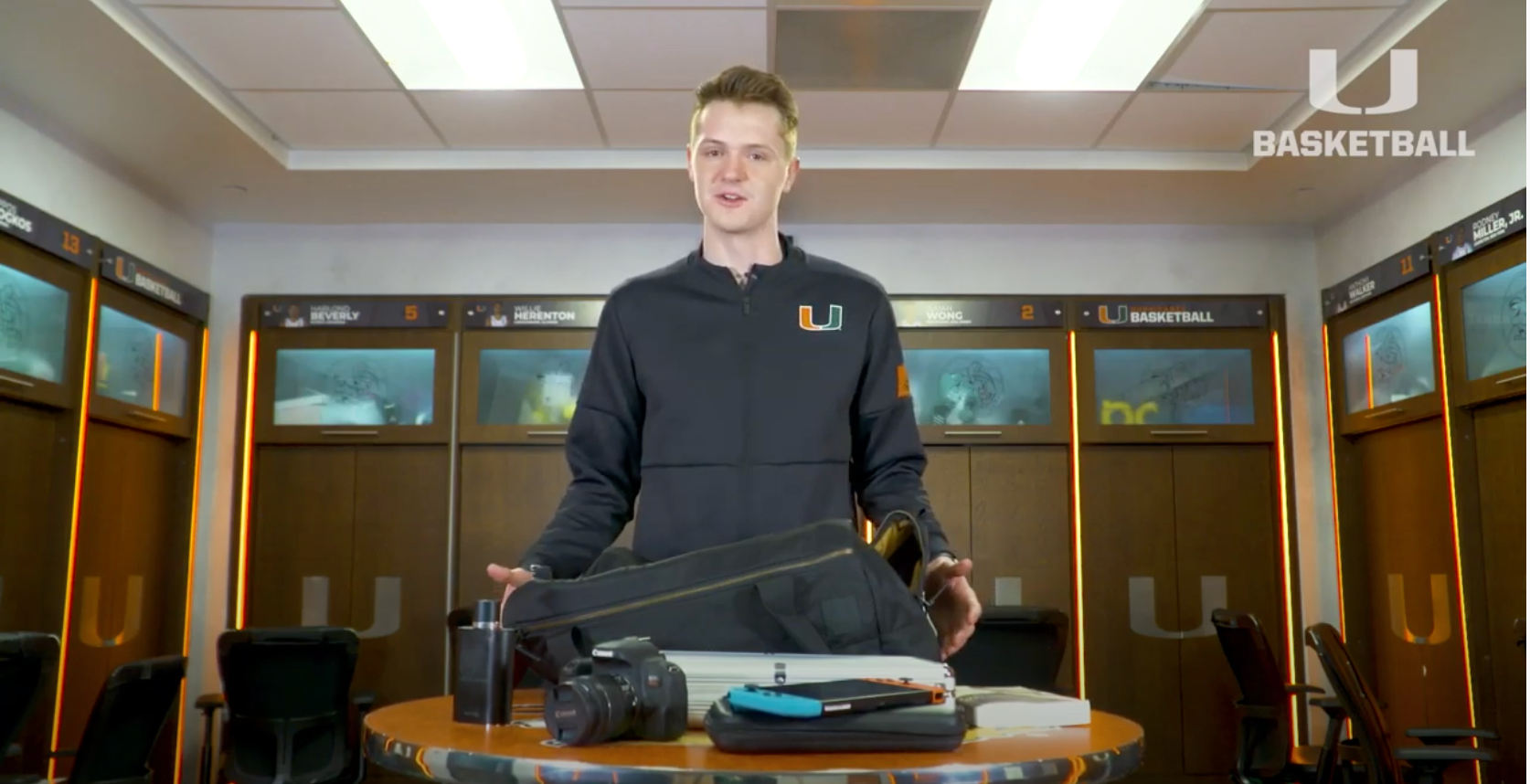 Men's Basketball | Road Trip Essentials With Sam Waardenburg