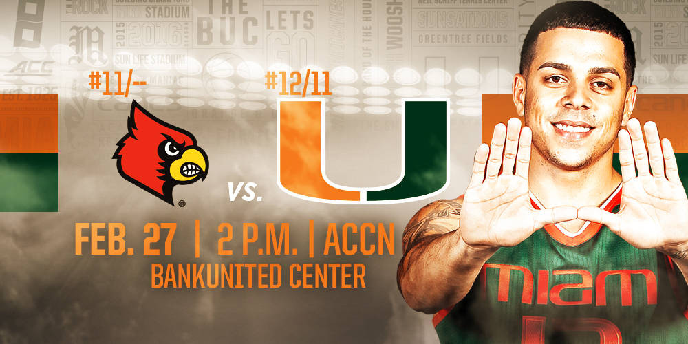 Game Day: #11/- Louisville at #12/11 Miami