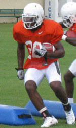 `Canes Practice in Steady Rain on Day Four of Camp