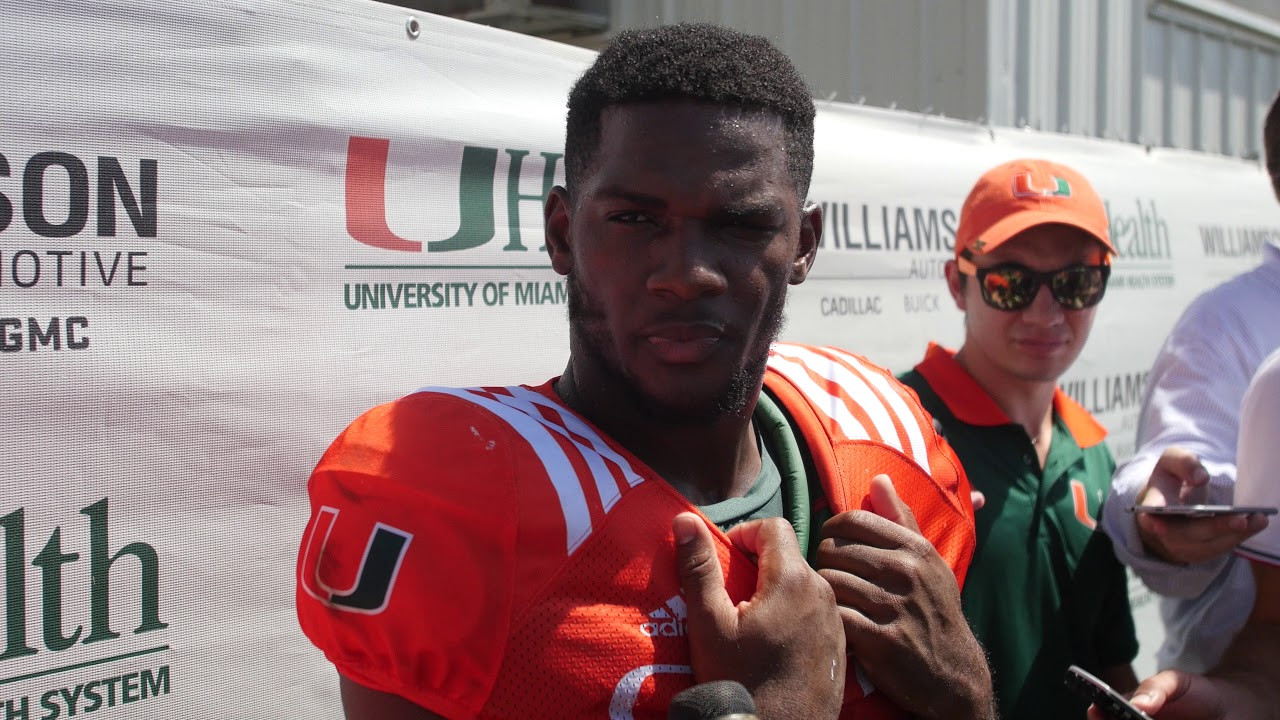 Mark Walton | Post Practice Interview | 8.22.2017