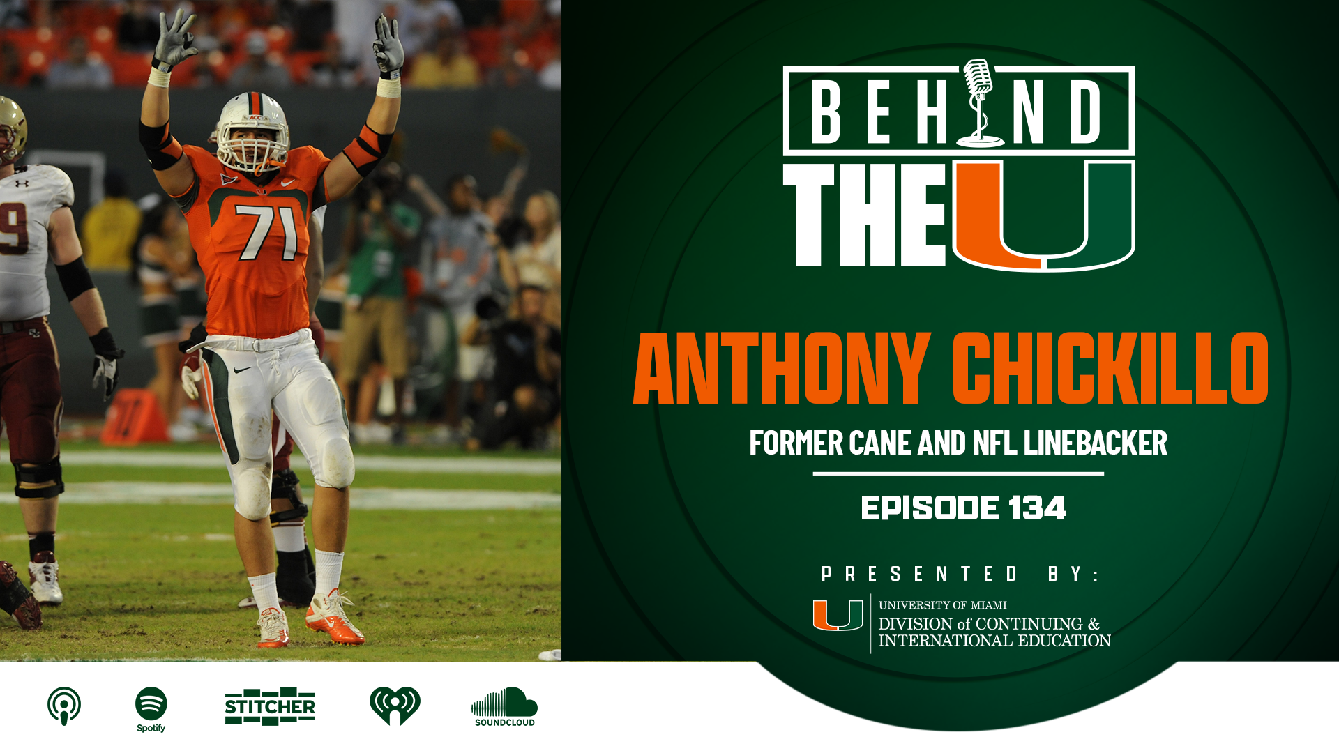 Behind The U Podcast: Anthony Chickillo