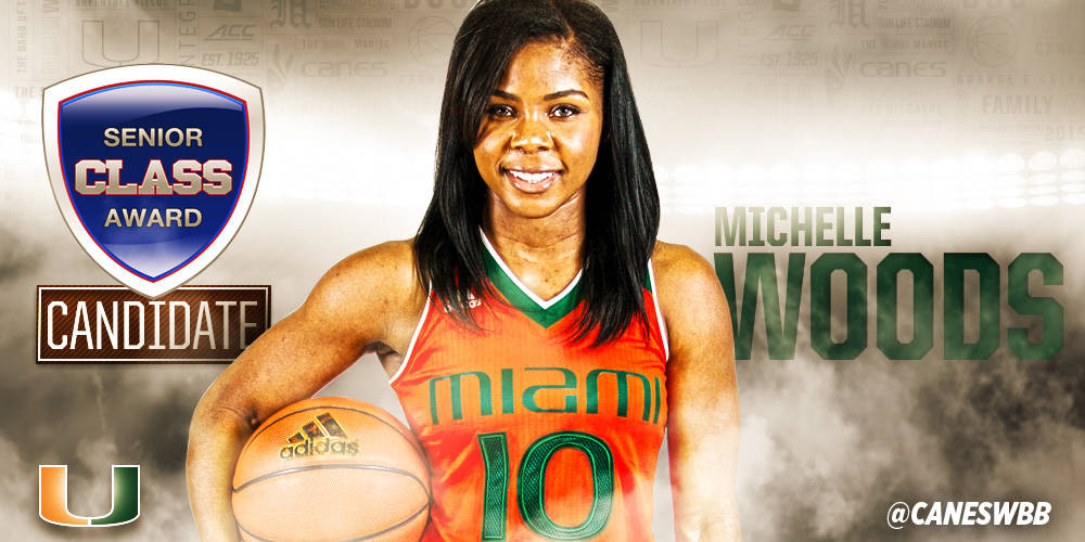 Woods Named Senior CLASS Award Candidate