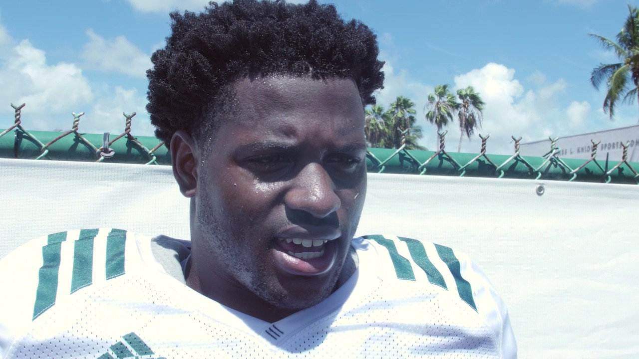 Zach McCloud | Post Practice interview | 8.8.2017
