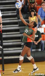 Miami Volleyball Falls at Duke, 3-0