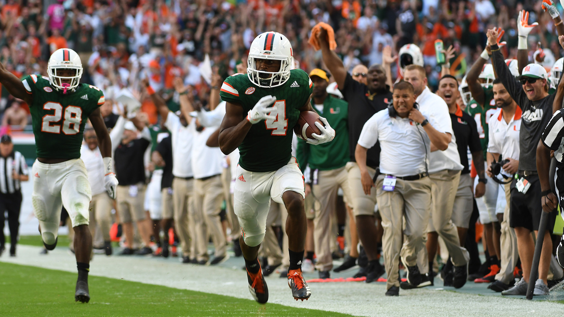 Johnson's Words and Actions Lead Canes to UVA