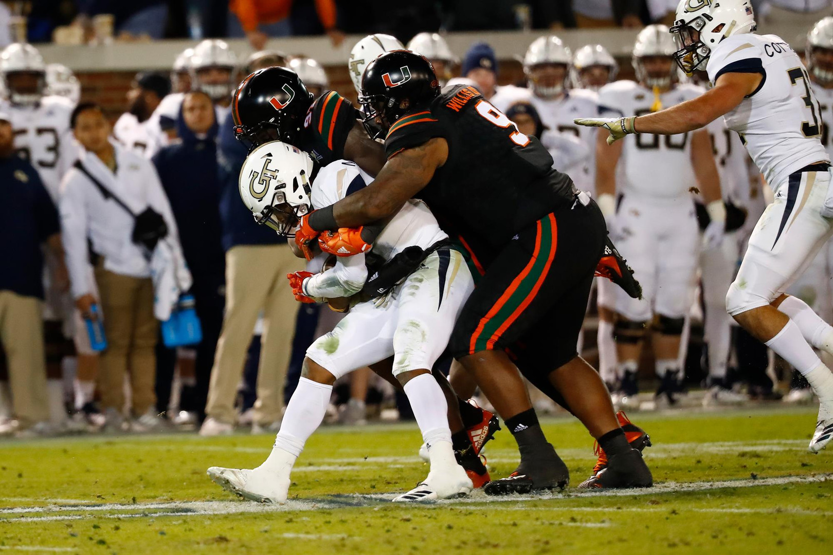 Canes Fall at Georgia Tech, 27-21