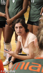 Miami Volleyball Stopped by Duke, 3-0
