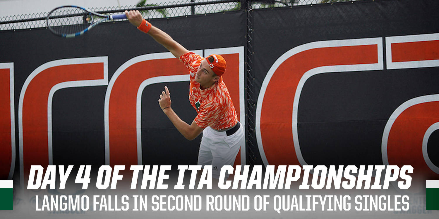 Langmo Falls in Second Round of Qualifying Singles
