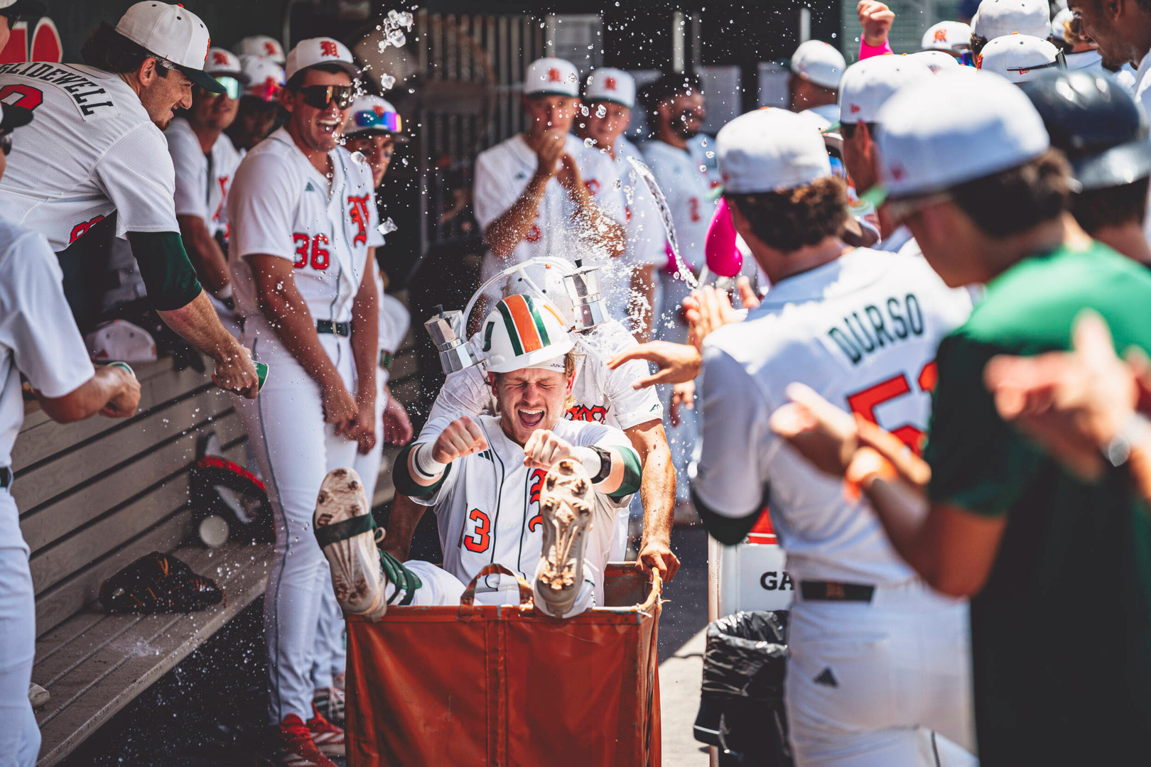 Miami Takes Series Over Louisville Behind Sosa’s Big Day