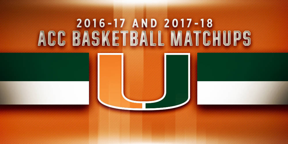 ACC Releases Matchups For 2016-17 & 2017-18