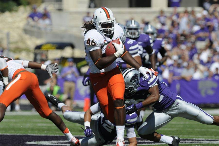 Hurricanes Fall at Kansas State, 52-13