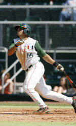 Menendez's Game-Winner Helps Miami Win Game One, 9-8, in 14 Innings
